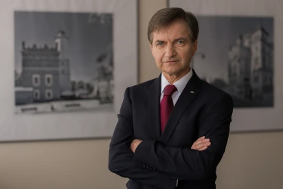 Portret prezesa Mirosława Skiby